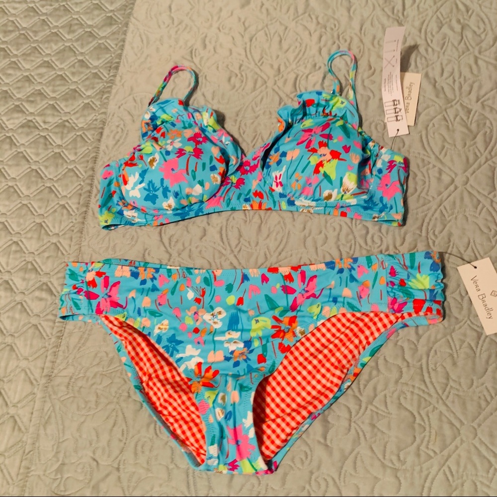 Vera Bradley Bikini NWT size XL 16/18. Women’s XL